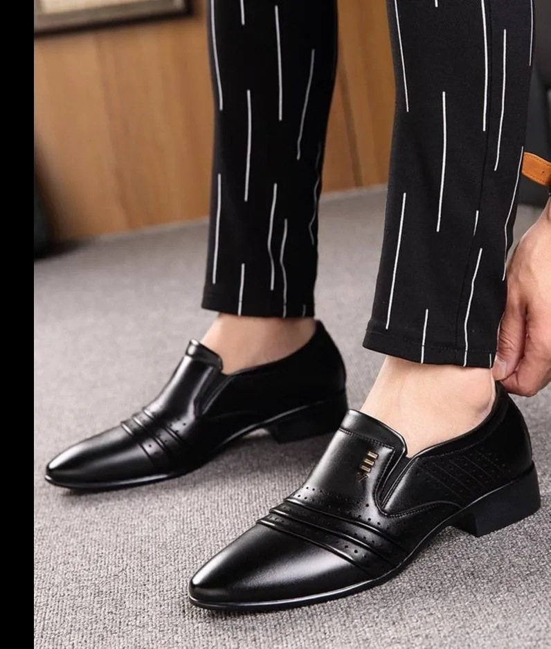 Angelo Ricci™ Breathable Formal Wedding Shoes