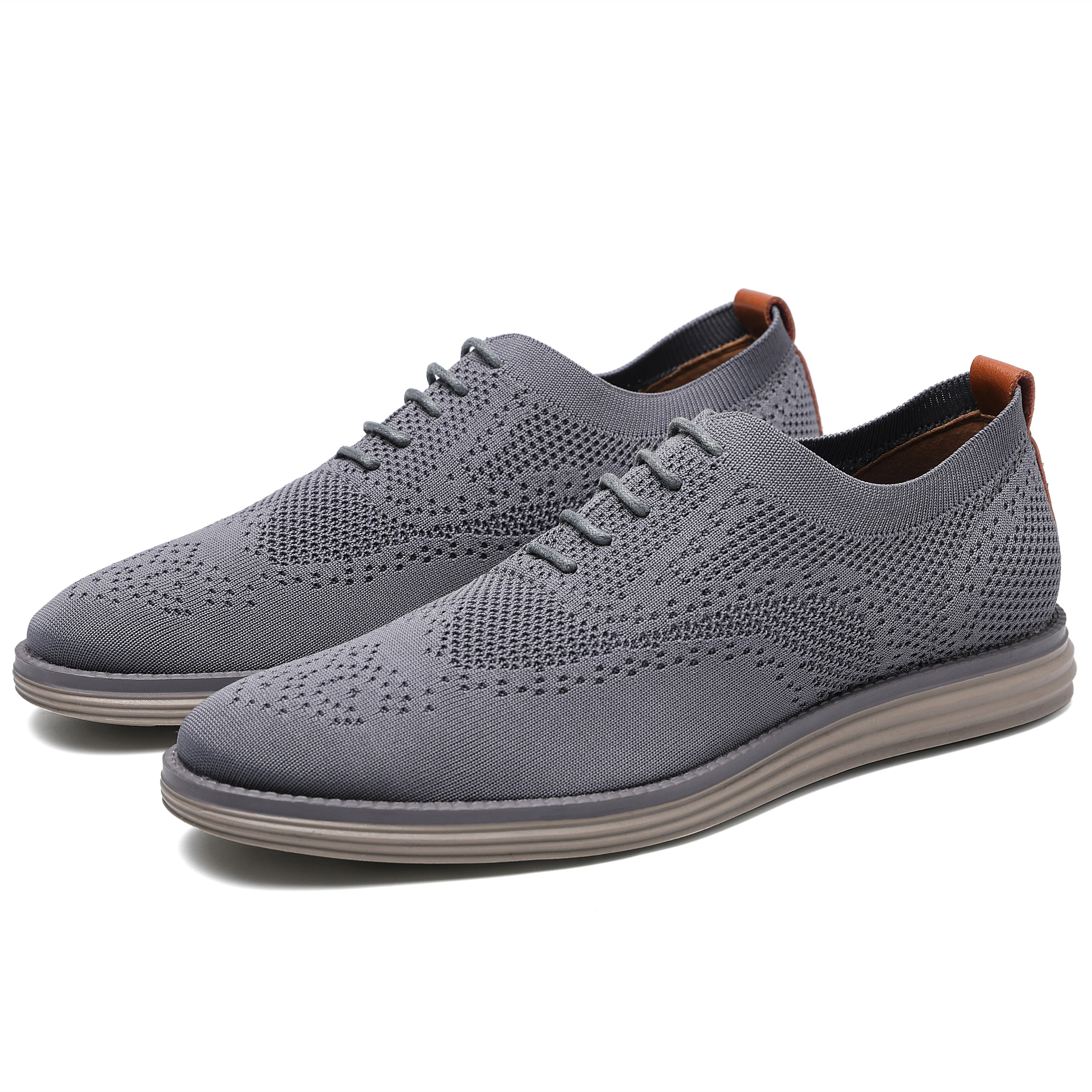 Angelo Ricci™ Breathable Knitted Mesh Lightweight Casual Shoes