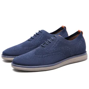 Angelo Ricci™ Breathable Knitted Mesh Lightweight Casual Shoes