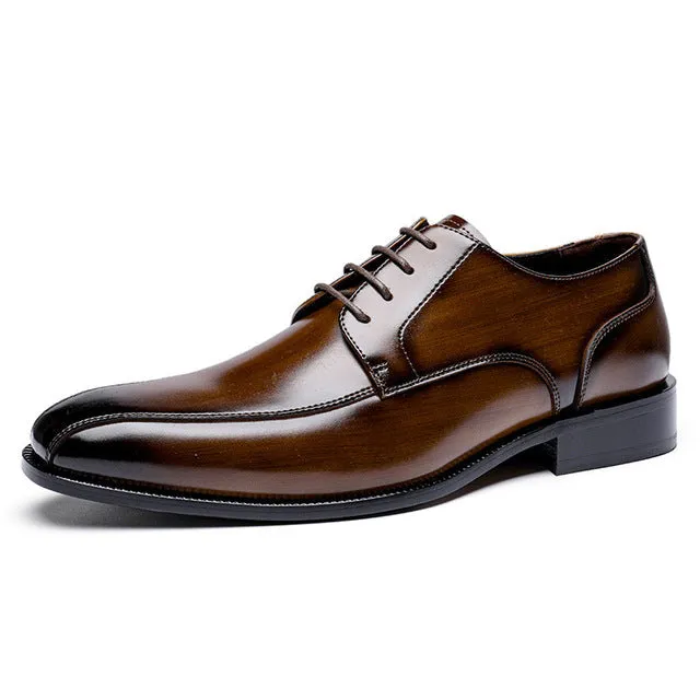 Angelo Ricci™ Business Men Leather Elegant Shoes