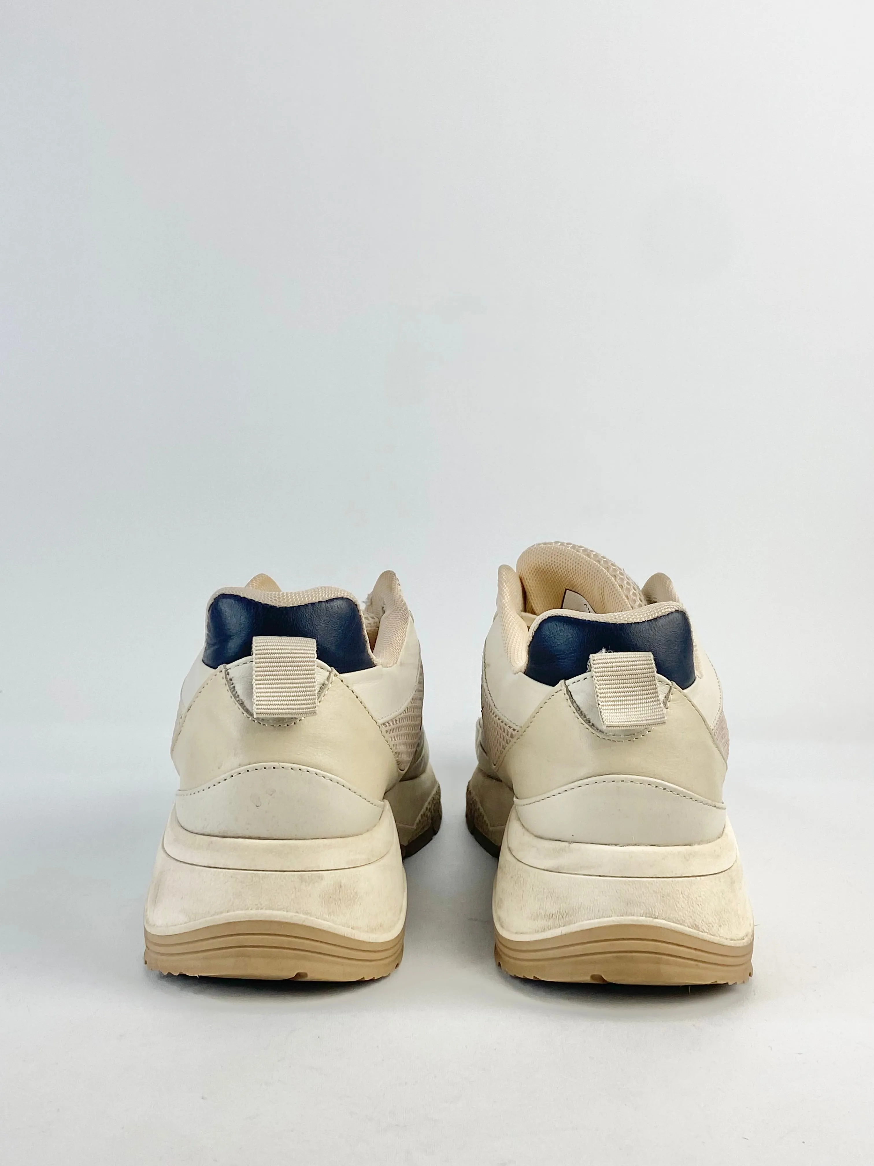 Anine Bing Soft Cream Sneakers - EU39