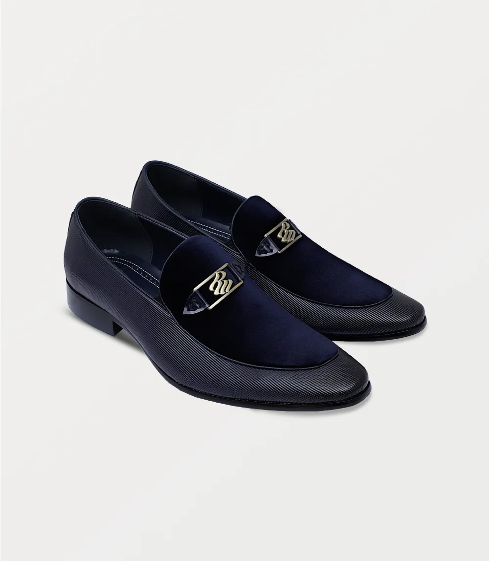 BM6800-BLUE-Men Slip On