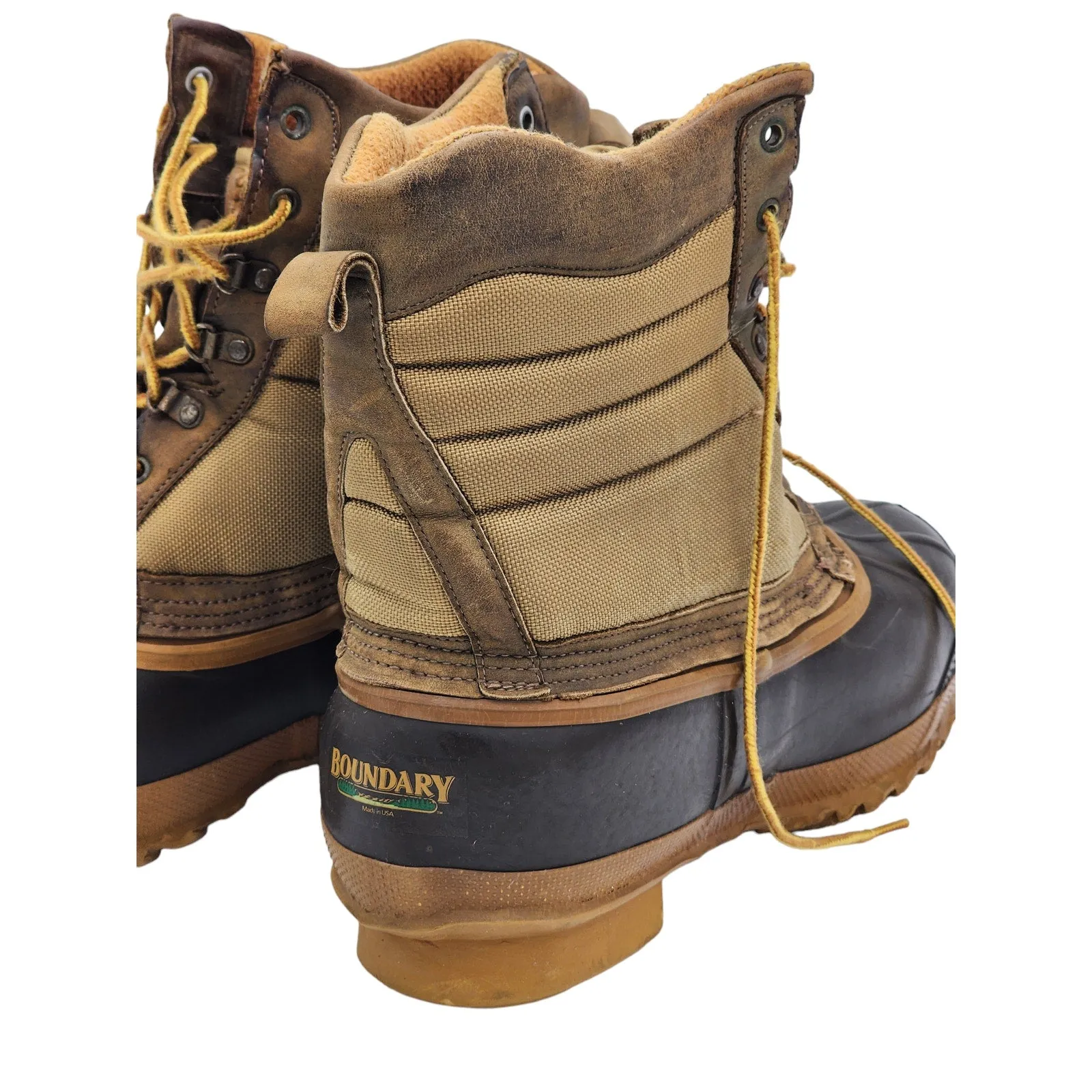 Boundary Boots Mens Size 10 Waterproof Duck Outdoor Hiking Snow Winter
