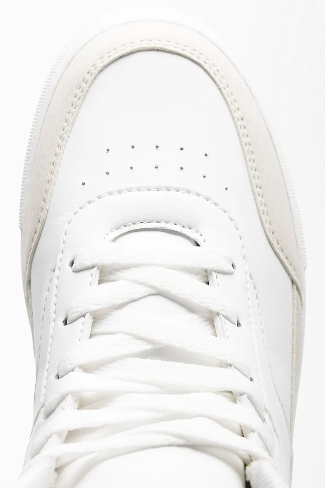 Court High Top Sneaker White