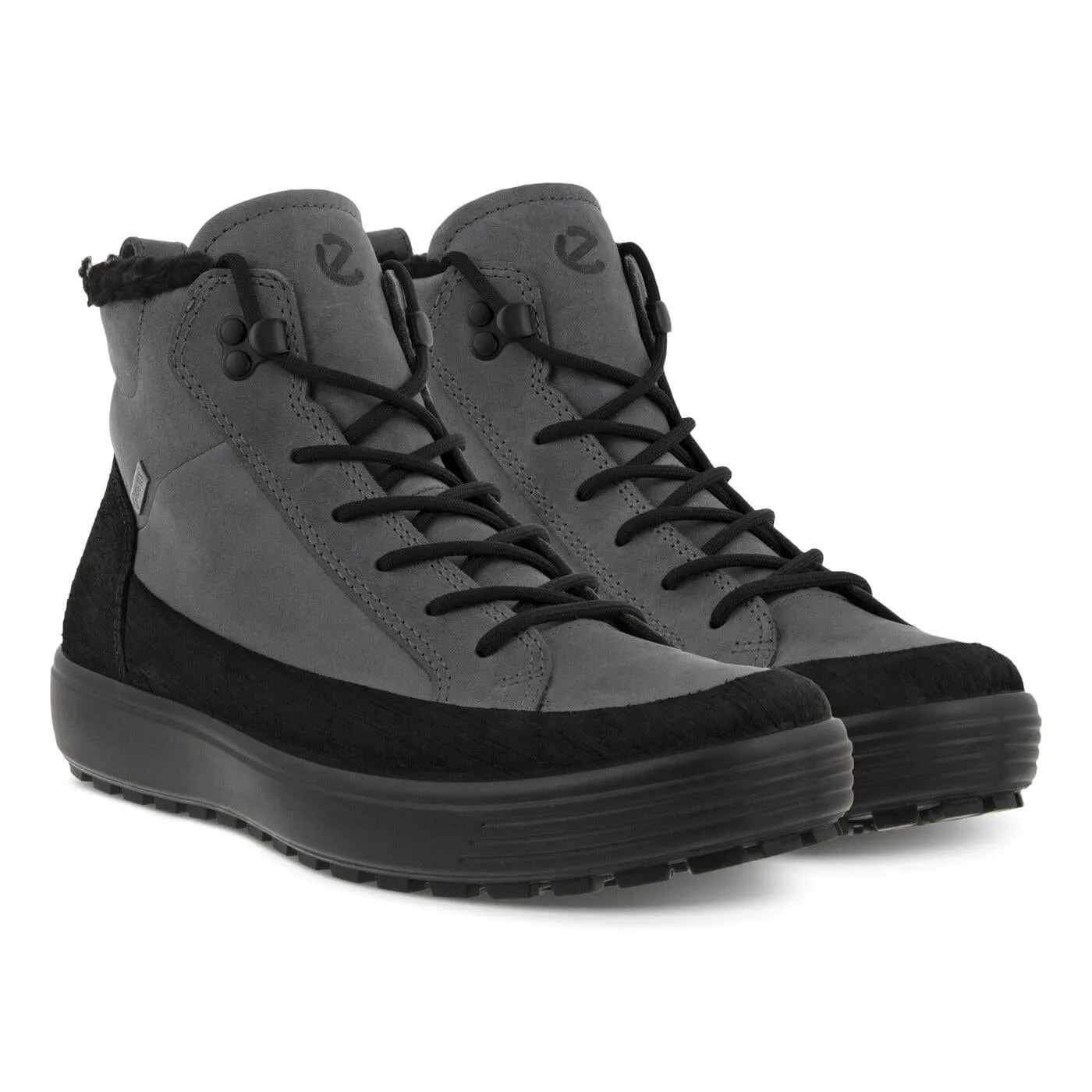 Ecco Men's Soft 7 Tred Gore-Tex® Boots- Titanium Black