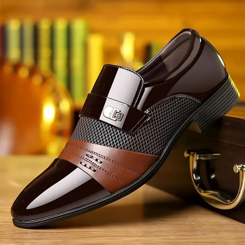 George - Vintage men's shoes with pointed toe