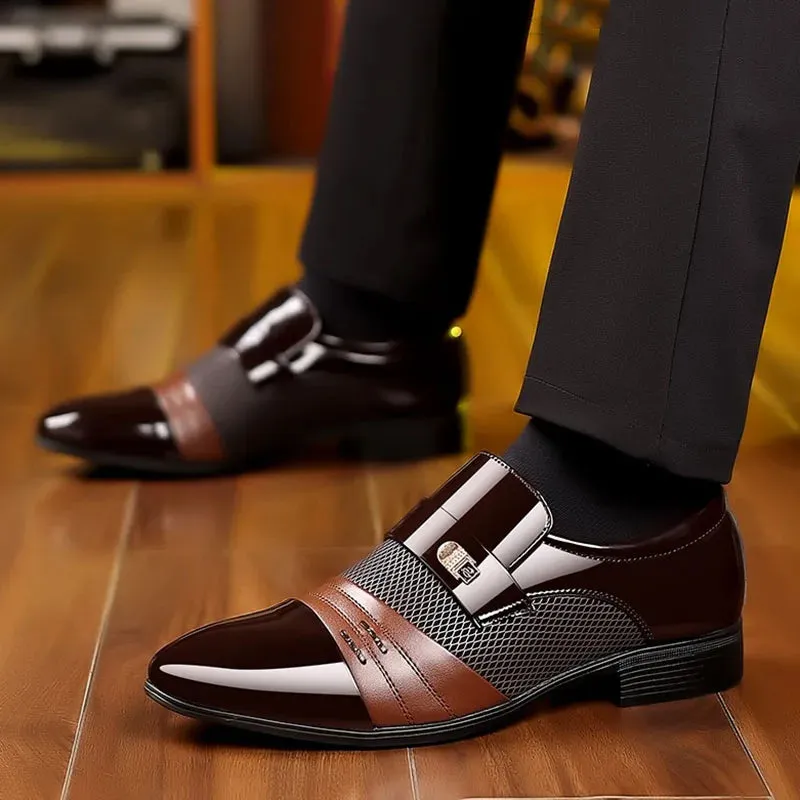 George - Vintage men's shoes with pointed toe