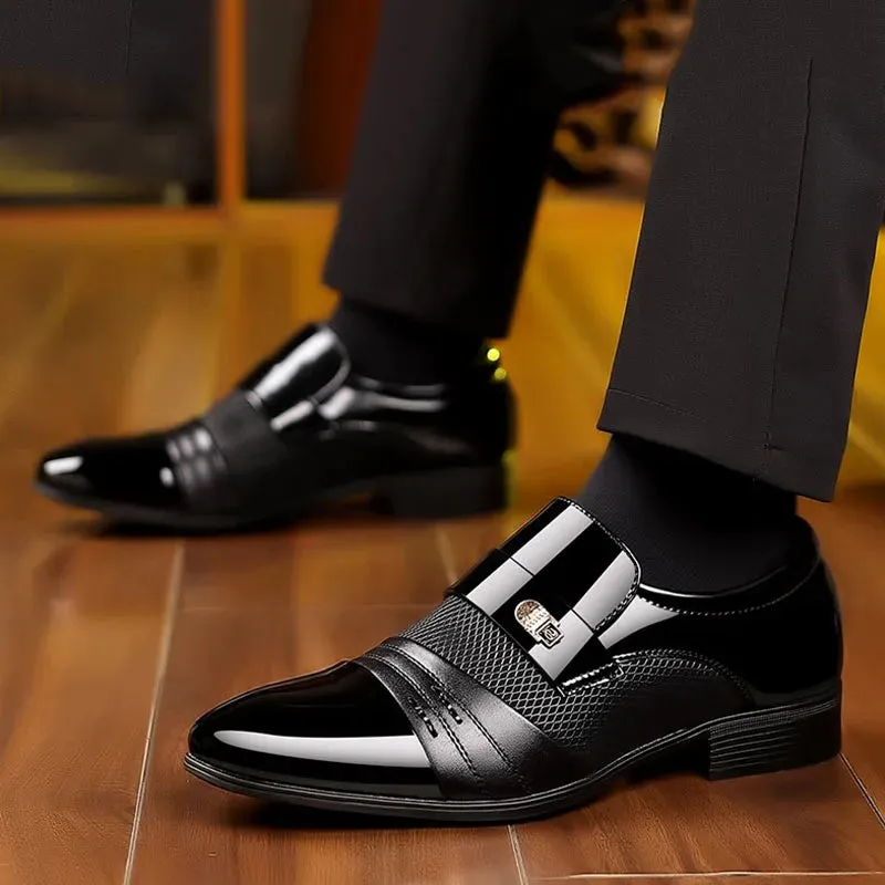 George - Vintage men's shoes with pointed toe