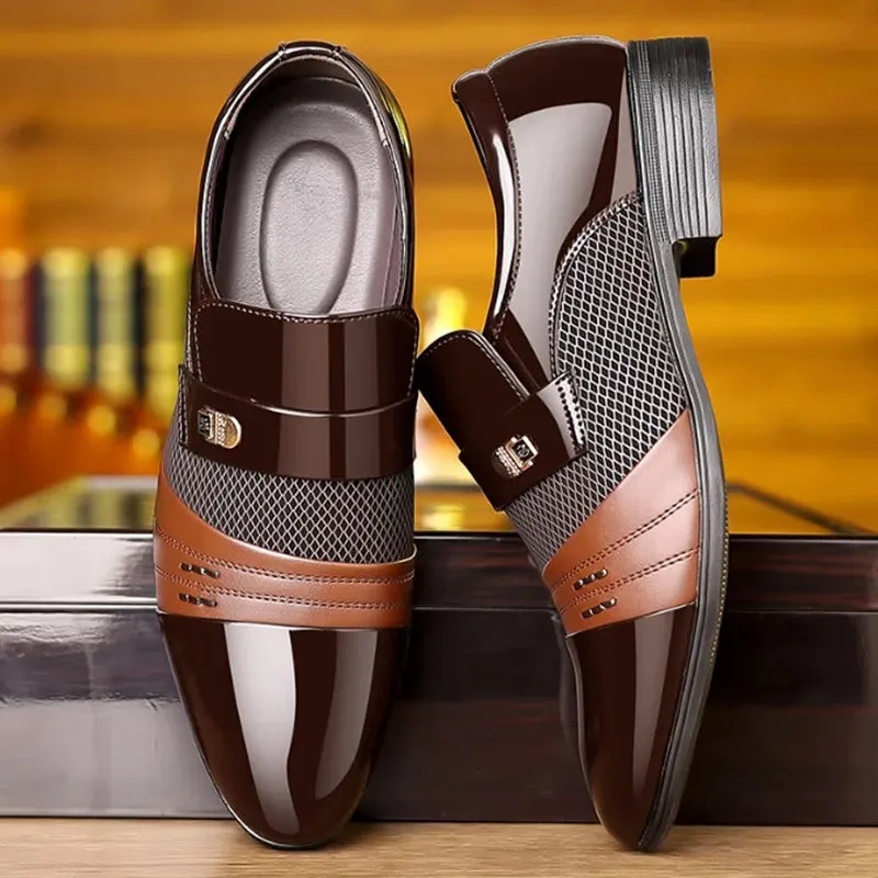 George - Vintage men's shoes with pointed toe