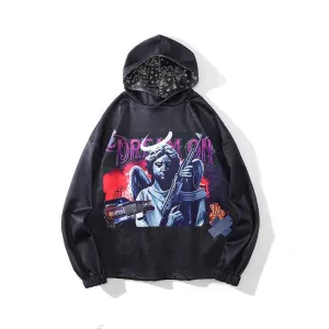 High Street Dark Goethe Religious Hoodie - Dark Fashion