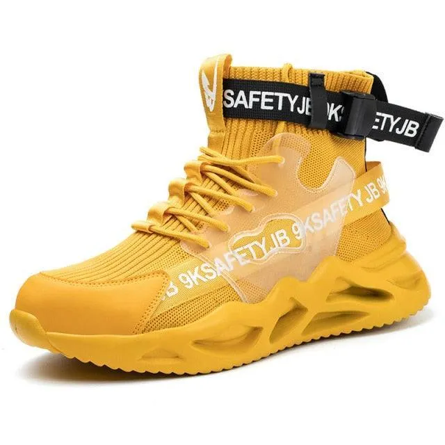 JB Marcus High Top Steel Toe Shoes