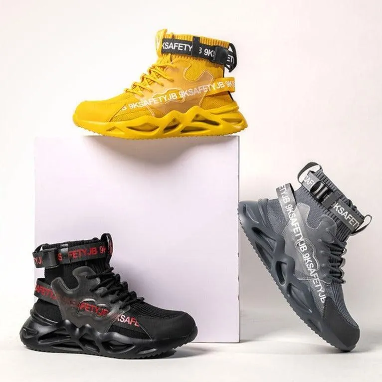 JB Marcus High Top Steel Toe Shoes