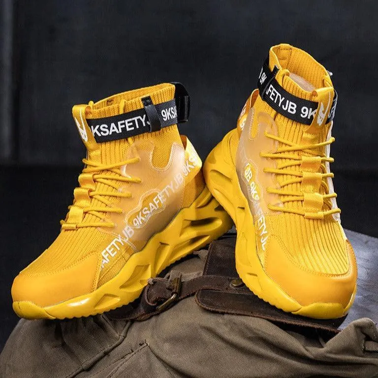 JB Marcus High Top Steel Toe Shoes