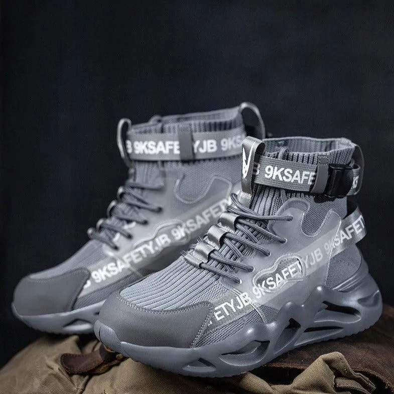 JB Marcus High Top Steel Toe Shoes