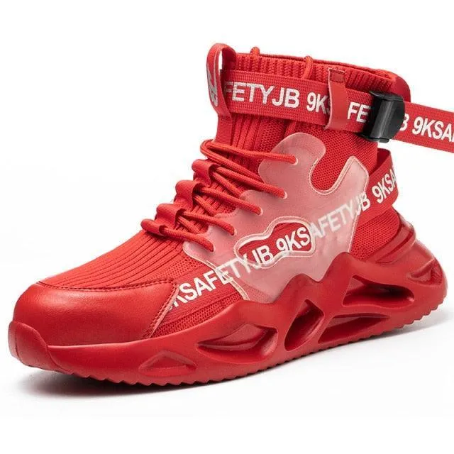 JB Marcus High Top Steel Toe Shoes