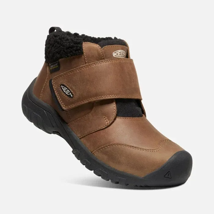 Keen Youth Kootnenay IV Mid Waterproof Boots- Toasted Coconut/ Vapour