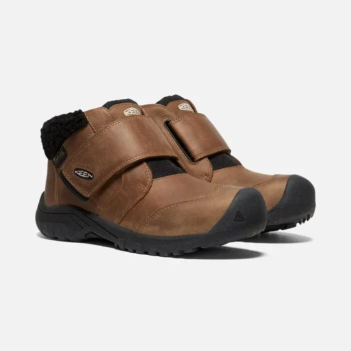 Keen Youth Kootnenay IV Mid Waterproof Boots- Toasted Coconut/ Vapour
