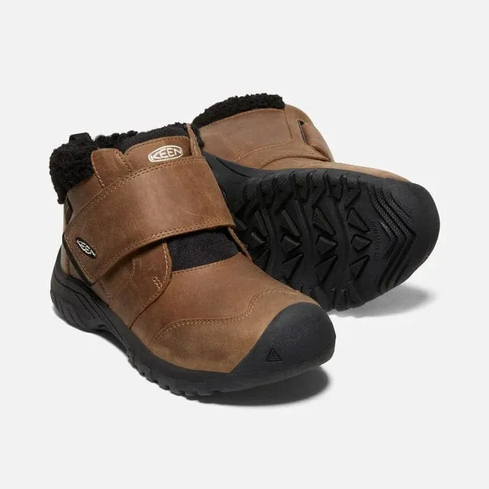 Keen Youth Kootnenay IV Mid Waterproof Boots- Toasted Coconut/ Vapour