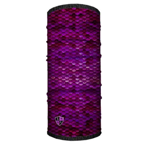 Kids Fleece Face Shields® | Pink Mermaid Scales PreOrder