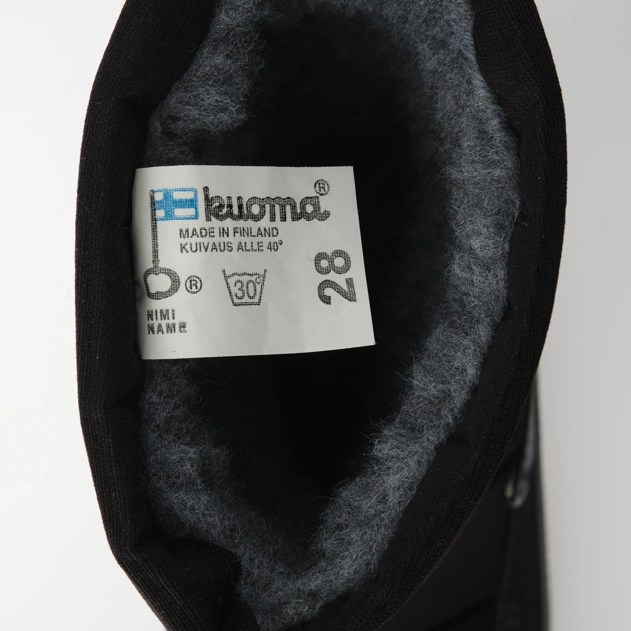 Kids´ winter boots Putkivarsi, Black Spider reflective