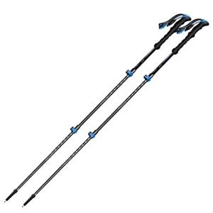 LUYILA Carbon Fiber Trekking Poles – Lightweight Quick Lock