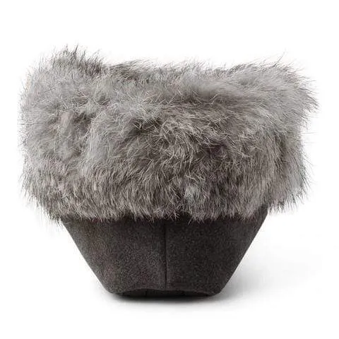 Manitobah Mukluks Suede Tipi Moccasins- Charcoal