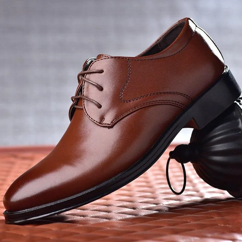 Men's Leather Business Dress Shoes