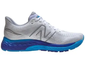 New Balance Men's 880v12 Running Shoes- White/Blue