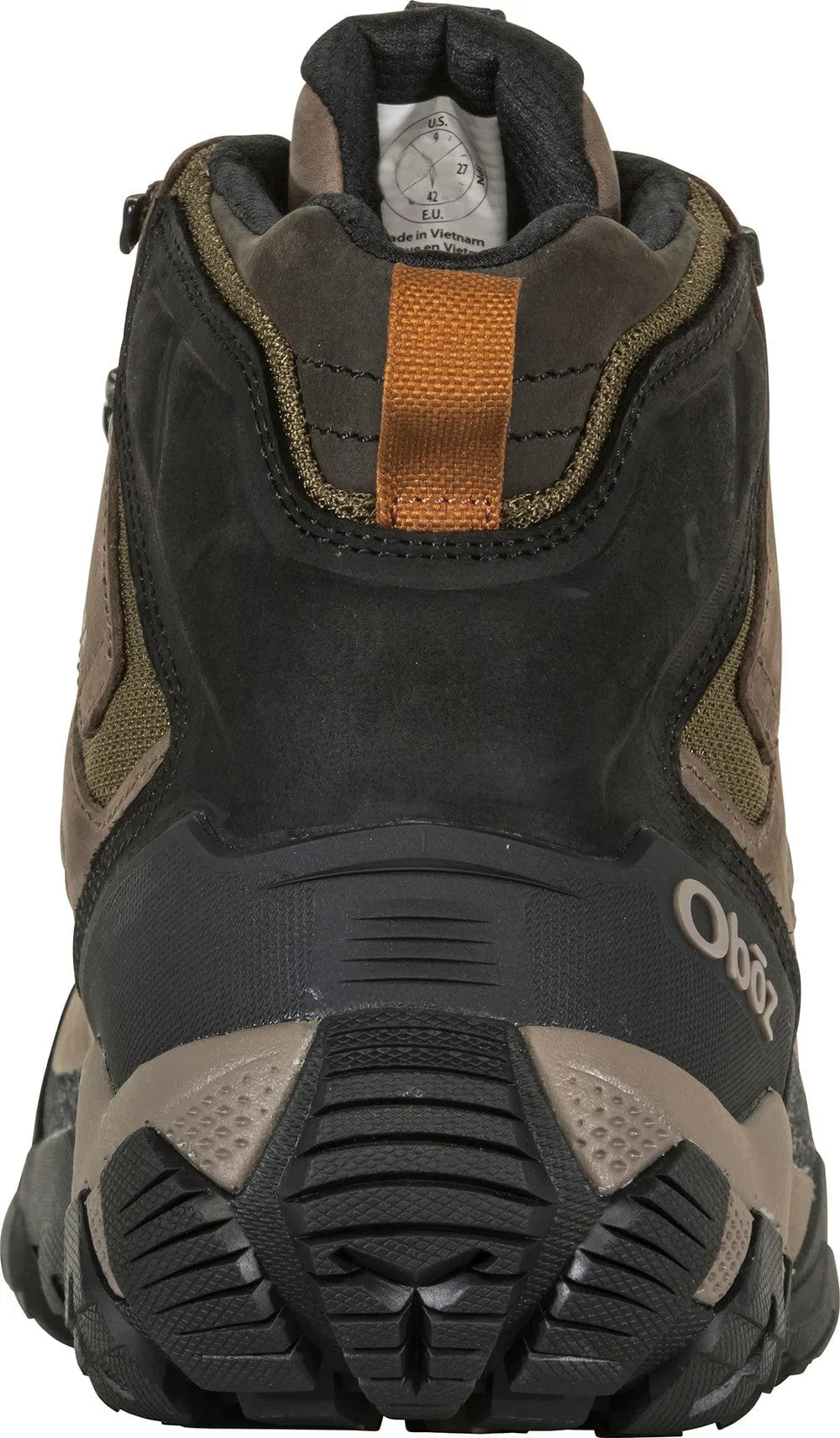Oboz Men's Sawtooth X Mid Waterproof Hiking Boots- Canteen