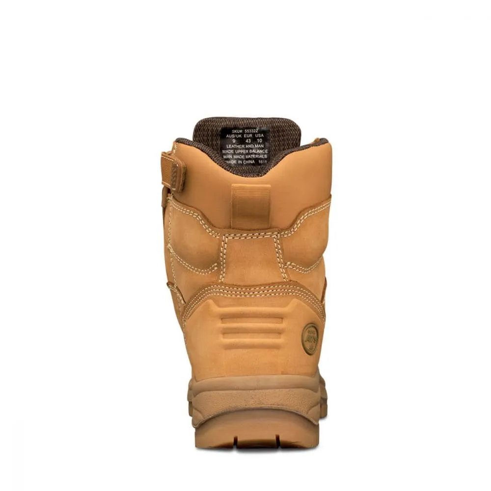 Oliver 55332Z Lace Up Zip Safety Boot