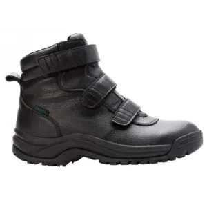 Propet Men's Cliff Walker Velcro Boots- Black