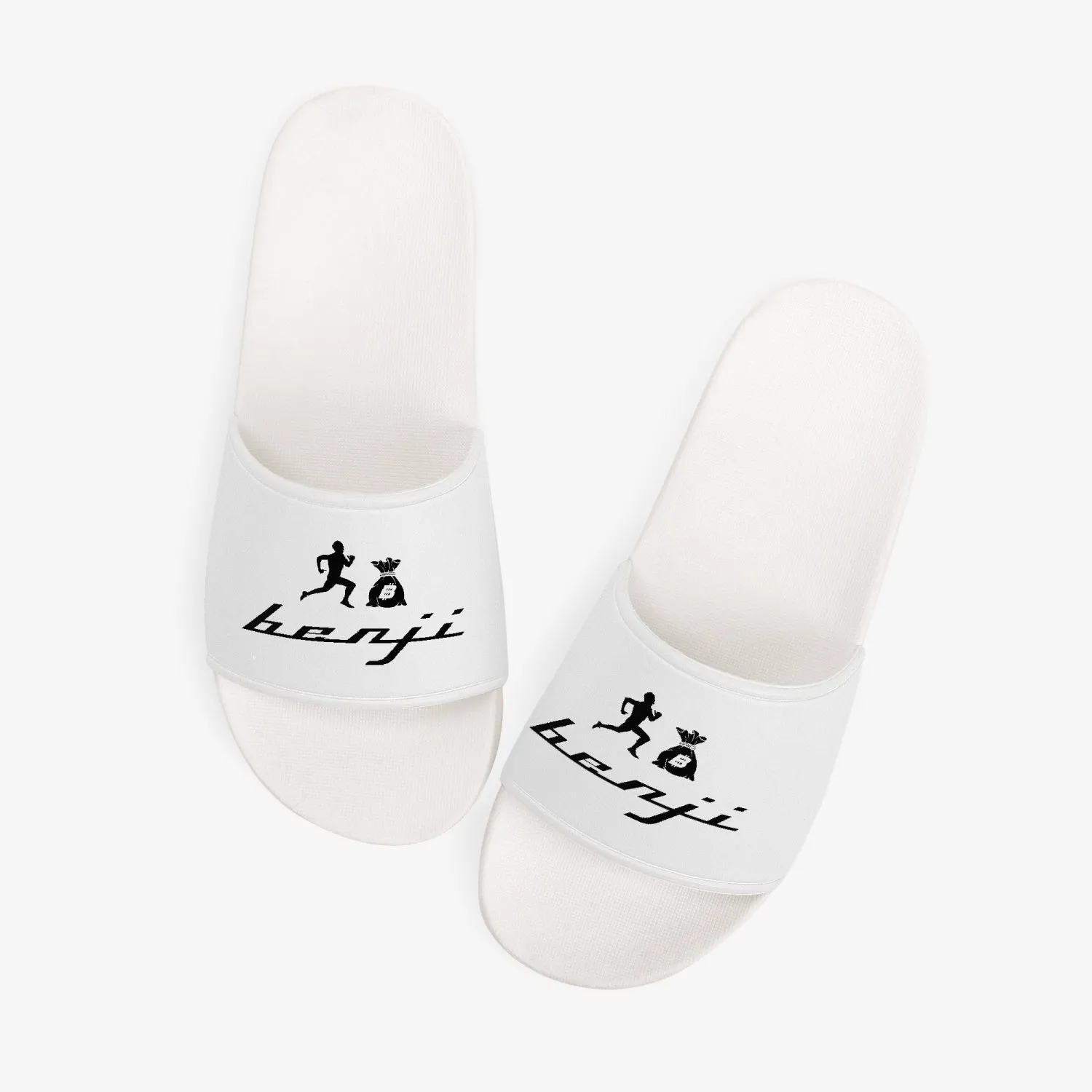 "Original benji" White (Black logo) Slides