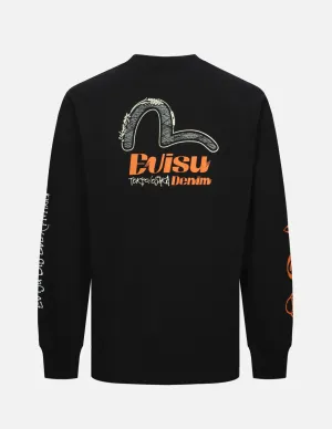 Seagull Print Fashion fit Sweatshirt