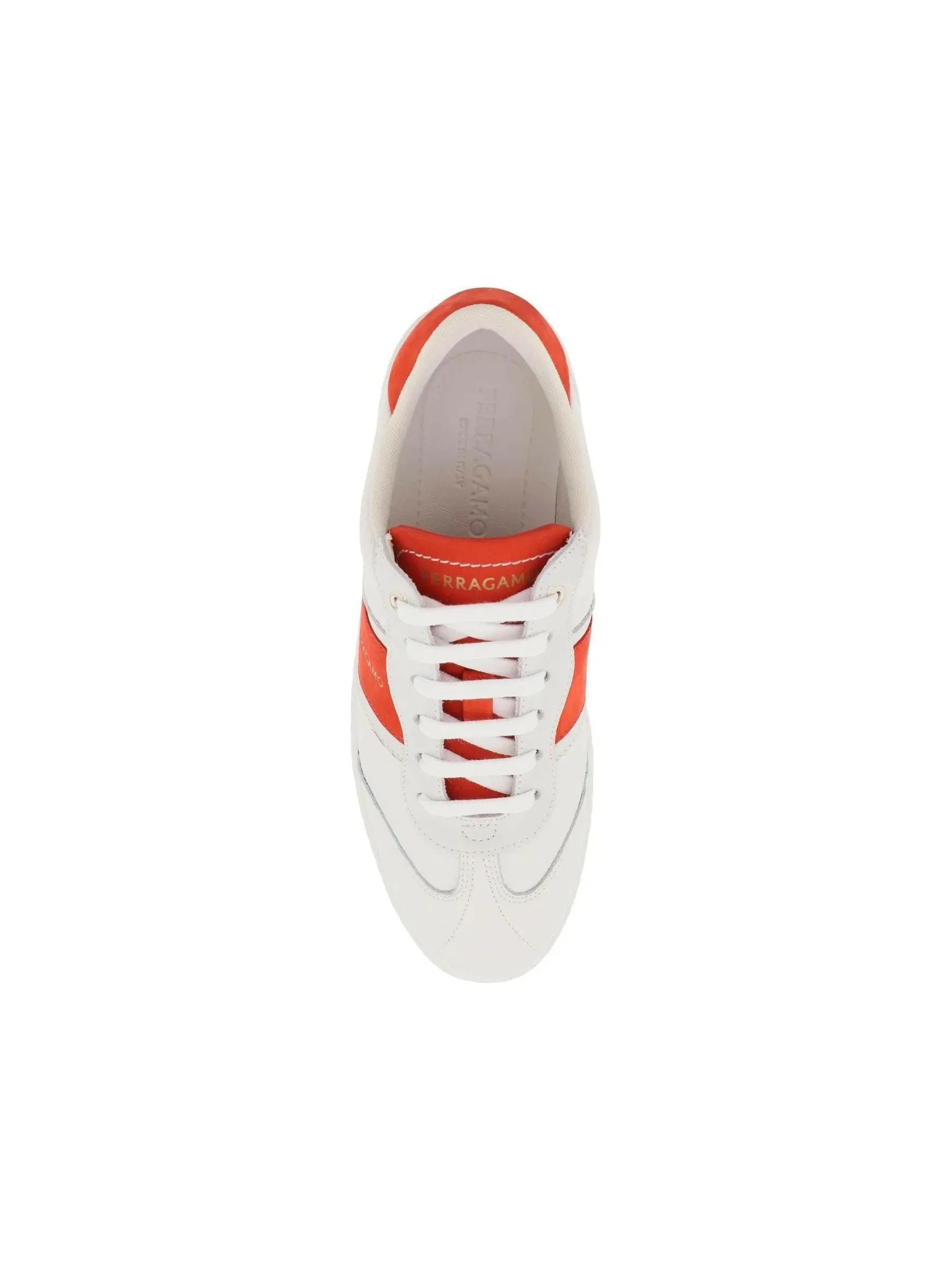 Signature Stripe Calfskin Sneakers