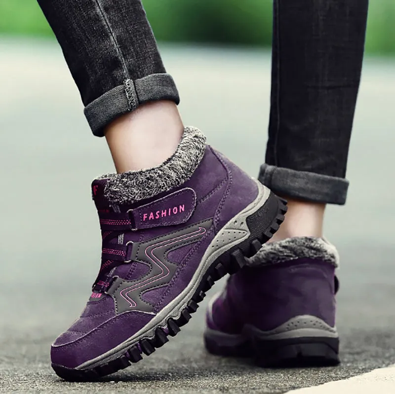 Snow Boots Autumn Winter Cotton Hiking Boots