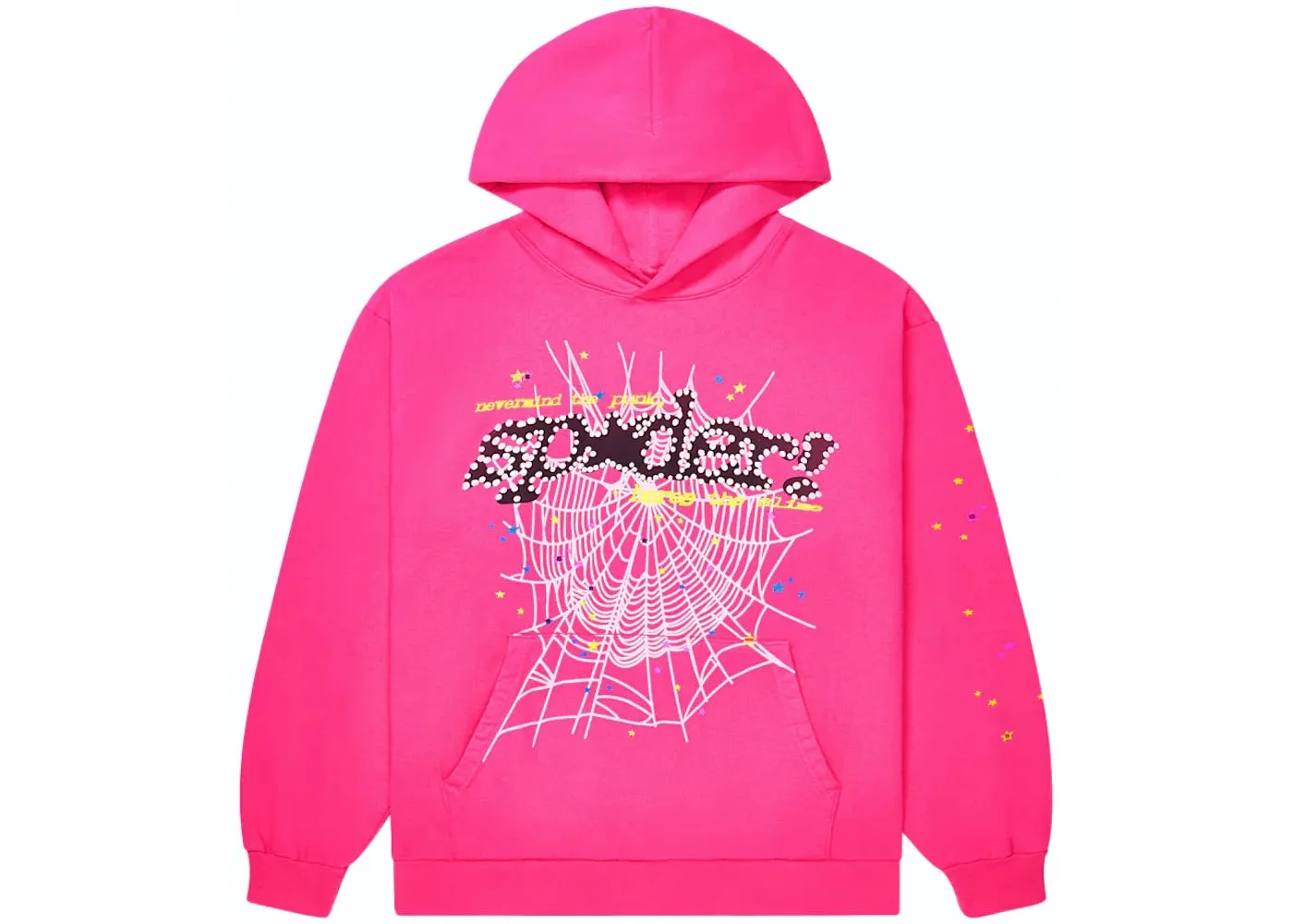 SP5DER P*NK PINK V2 HOODIE
